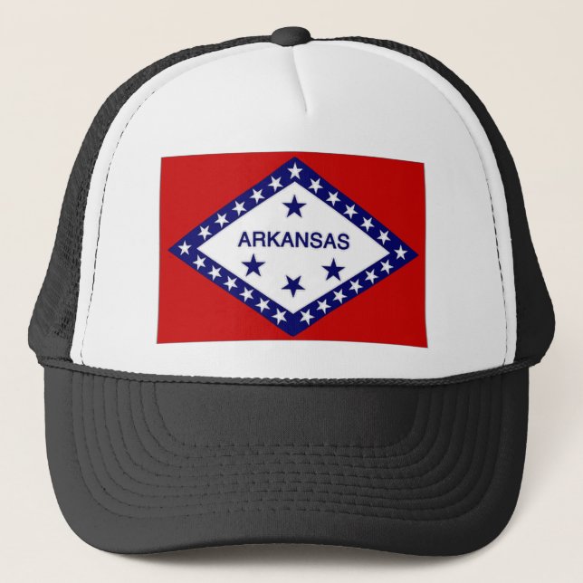 Casquette Drapeau des Etats-Unis Arkansas (Devant)