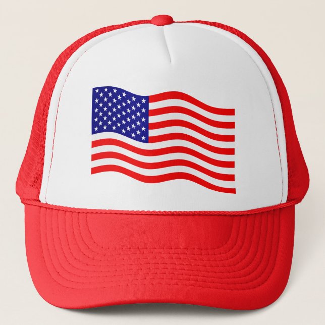 Casquette Drapeau des Etats-Unis d'Amérique - vos idées (Devant)