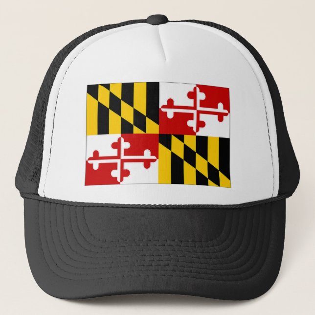 Casquette Drapeau des Etats-Unis le Maryland (Devant)