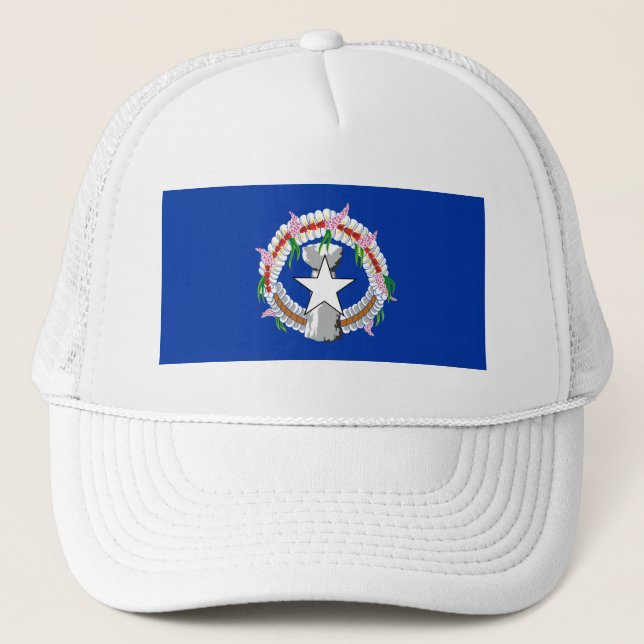 Casquette Drapeau des Îles Mariannes du Nord (Devant)