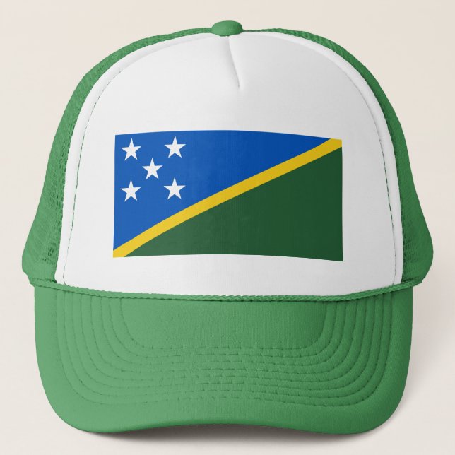 Casquette Drapeau des Îles Salomon (Devant)