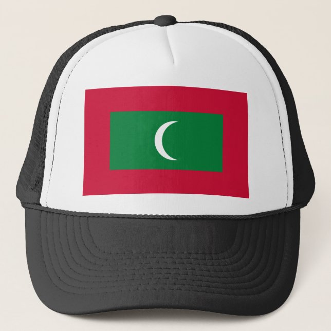 Casquette Drapeau des Maldives (Devant)