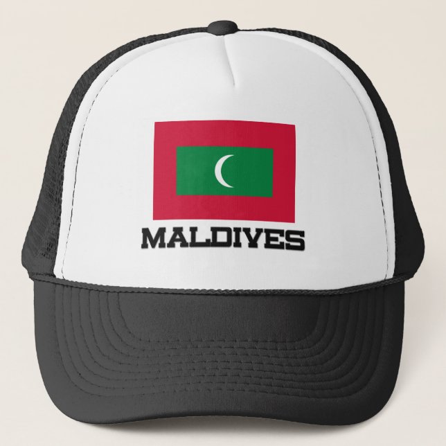 Casquette Drapeau des Maldives (Devant)