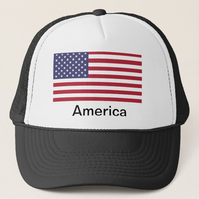 Casquette Drapeau des produits américains (Devant)