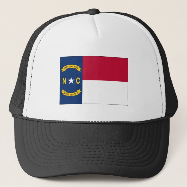 Casquette Drapeau d'état de la Caroline du Nord (Devant)