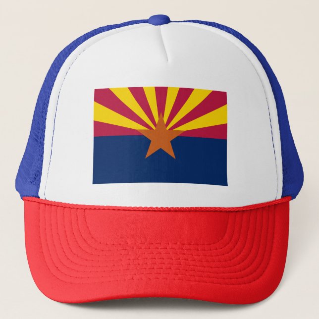 Casquette Drapeau d'État de l'Arizona (Devant)