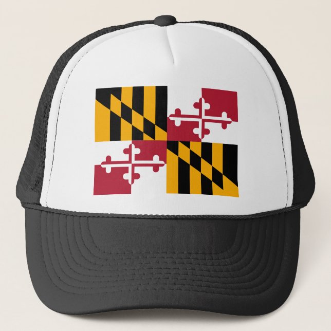 Casquette Drapeau d'état du Maryland élégant (Devant)