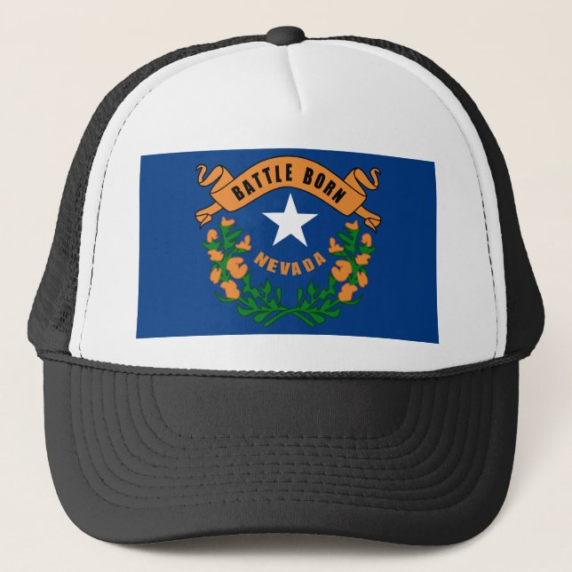 Casquette Drapeau d'état du Nevada (Devant)