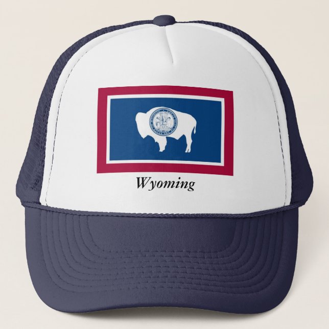 Casquette Drapeau d'état du Wyoming (Devant)