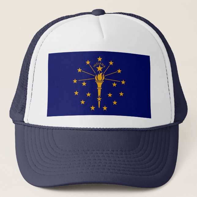Casquette Drapeau d'état Indiana (Devant)