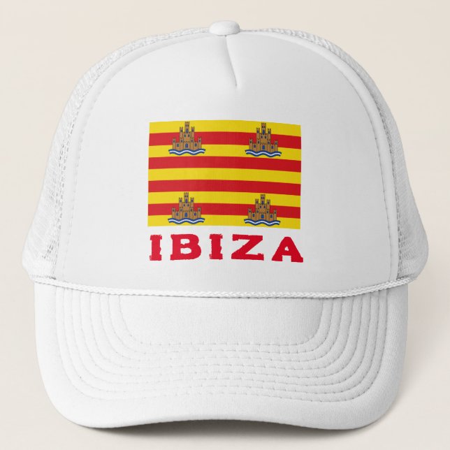 Casquette Drapeau d'Ibiza, ESPAGNE (Devant)
