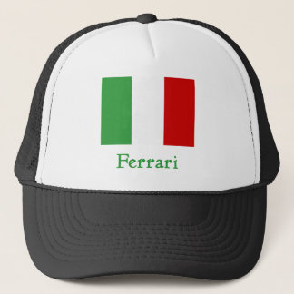 Casquette Drapeau d'Italien de Ferrari