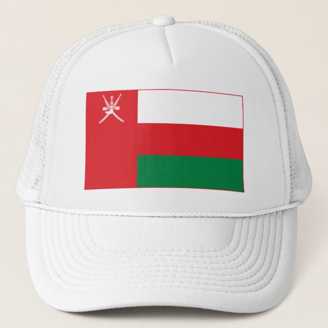 Casquette Drapeau d'Oman (Devant)