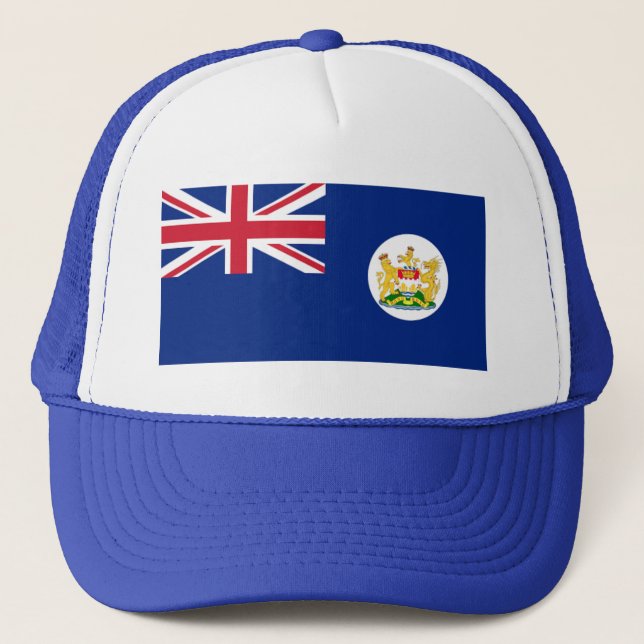 Casquette Drapeau du 英屬香港 de Hong Kong (1959 - 1997) (Devant)