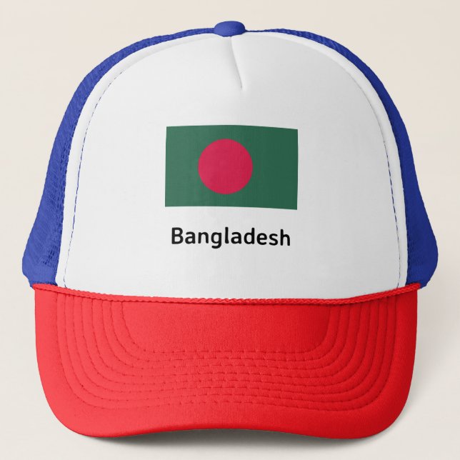 Casquette Drapeau du Bangladesh (Devant)