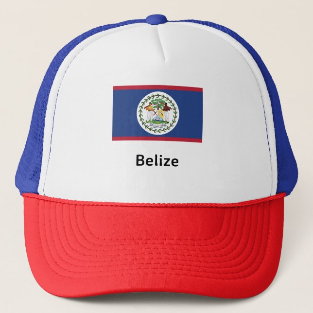 Casquette Drapeau du Belize (Devant)