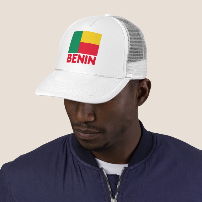 Casquette Drapeau du Bénin (En situation)