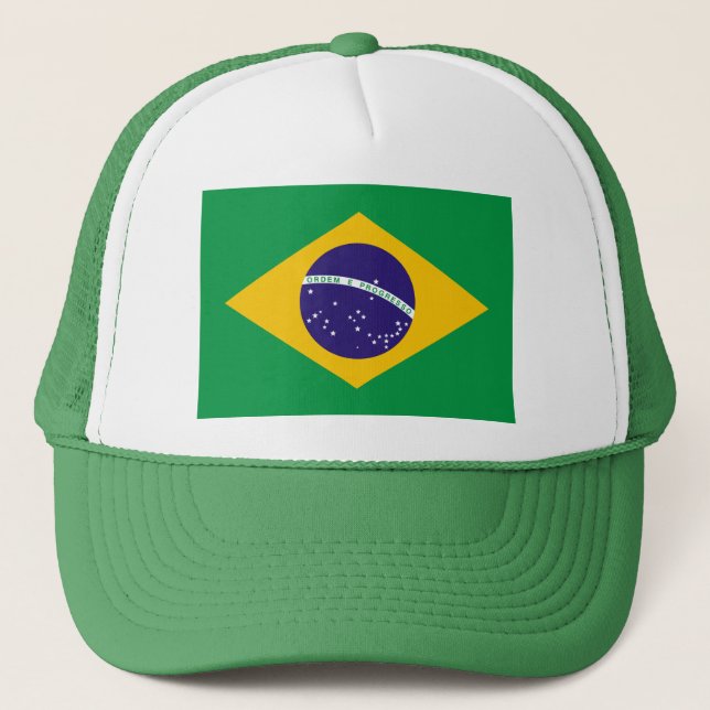 Casquette Drapeau du Brésil (Devant)