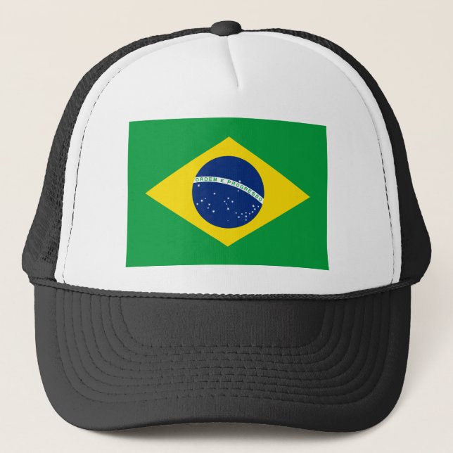 Casquette Drapeau du Brésil (Devant)