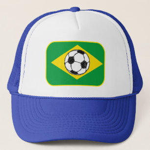 Casquette Drapeau du Brésil   Croquis football