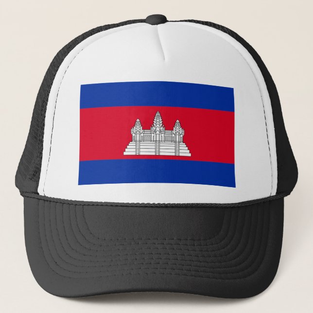 Casquette Drapeau du Cambodge (Devant)