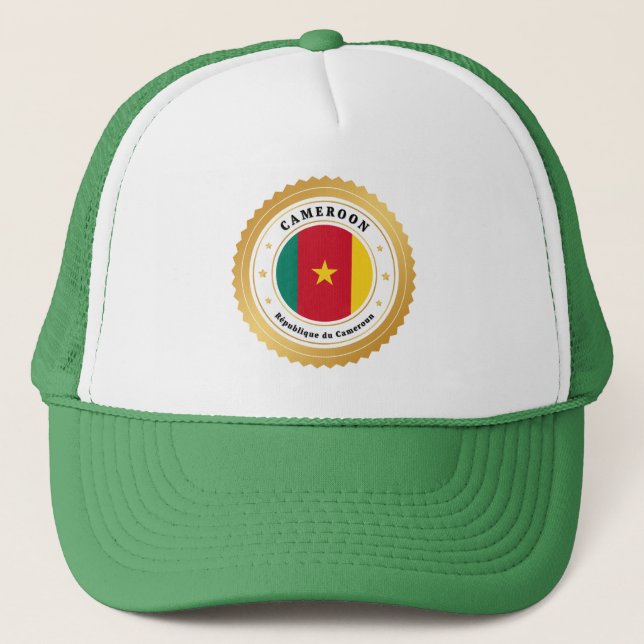 Casquette Drapeau du Cameroun (Devant)
