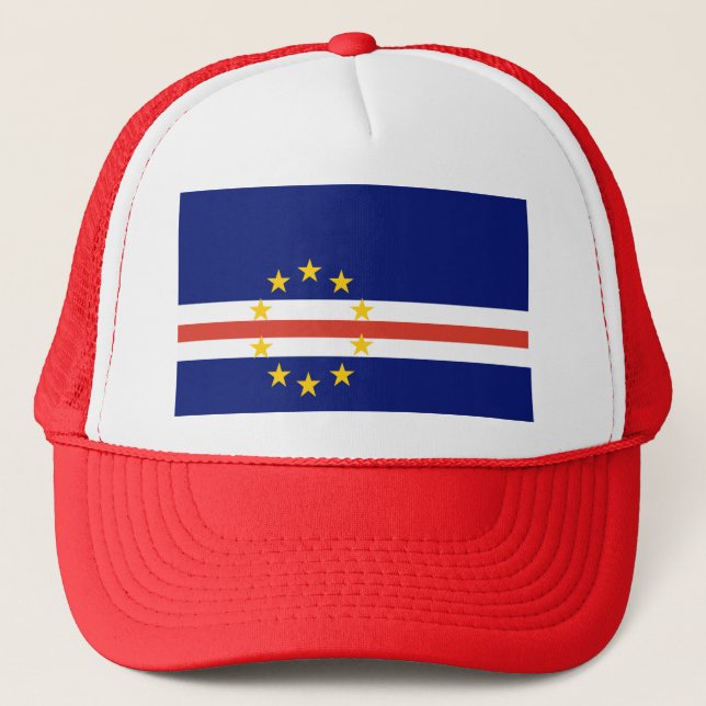 Casquette Drapeau du Cap Vert (Devant)