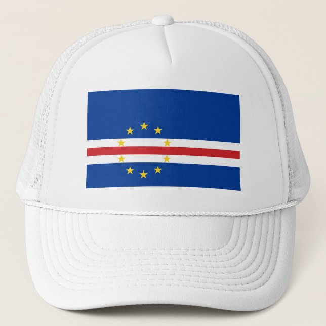 Casquette Drapeau du Cap-Vert (Devant)