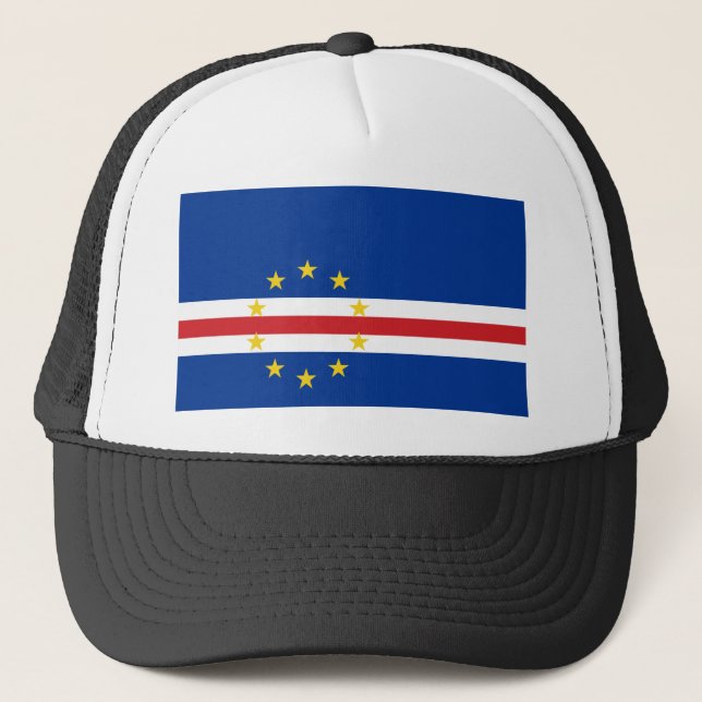 Casquette Drapeau du Cap-Vert (Devant)