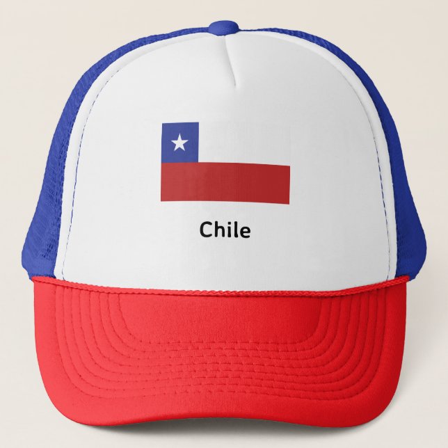 Casquette Drapeau du Chili (Devant)