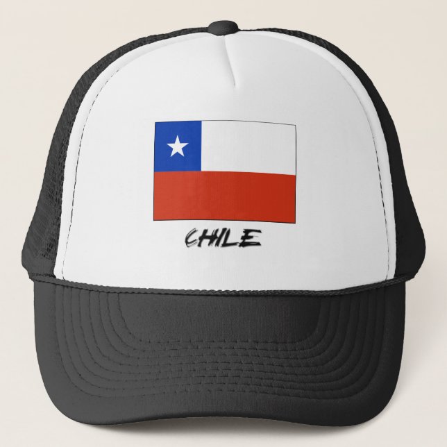 Casquette Drapeau du Chili (Devant)
