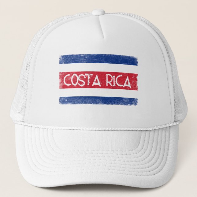 Casquette Drapeau du Costa Rica (Devant)