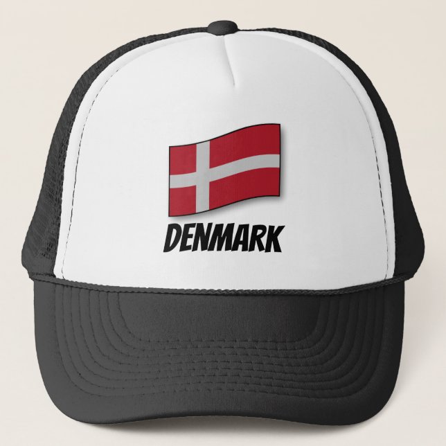 Casquette Drapeau du Danemark (Devant)
