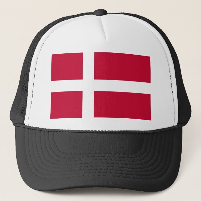 Casquette Drapeau du Danemark (Devant)