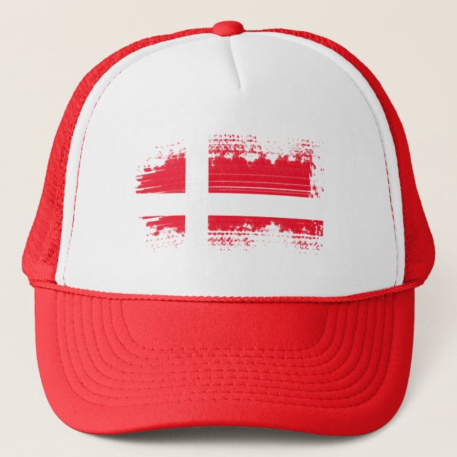 Casquette Drapeau du Danemark (Devant)