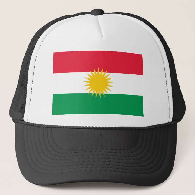 Casquette Drapeau du Kurdistan (Devant)
