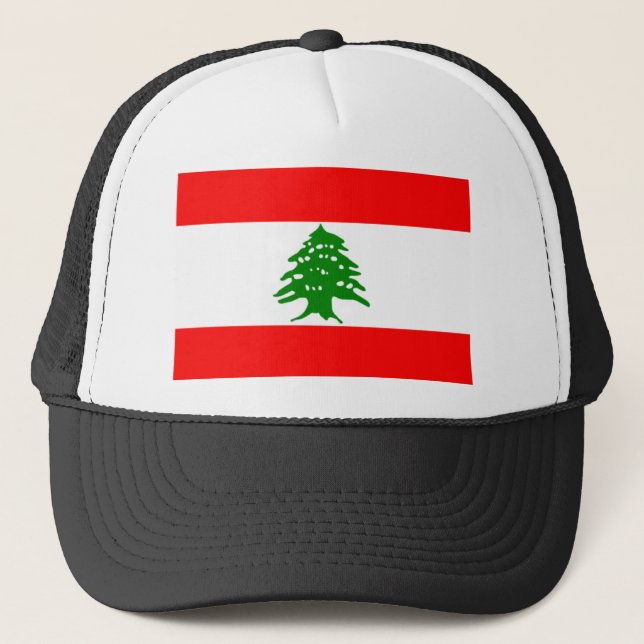 Casquette Drapeau du Liban (Devant)