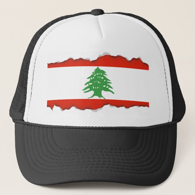 Casquette Drapeau du Liban (Devant)