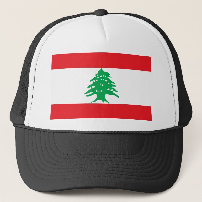 Casquette Drapeau du Liban (Devant)