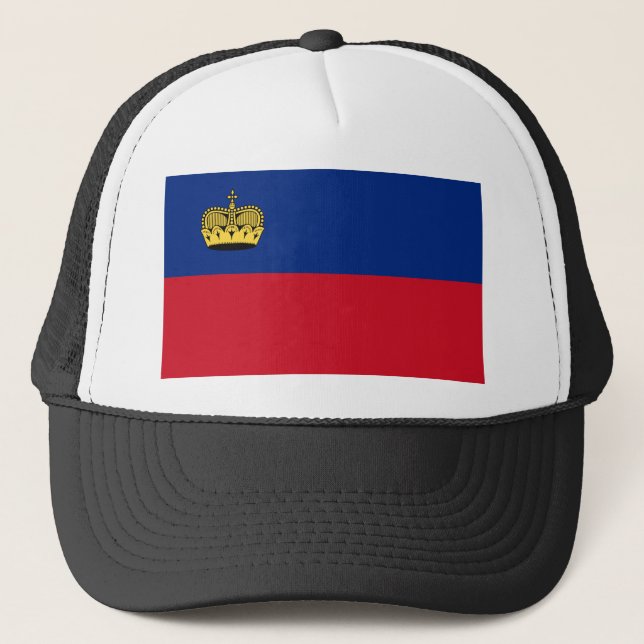 Casquette Drapeau du Liechtenstein (Devant)