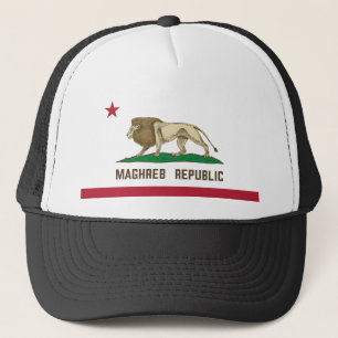 Casquette Drapeau du Lion de la République du Maghreb Fierté