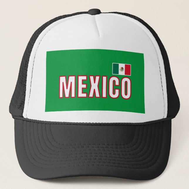 Casquette Drapeau du Mexique (Devant)