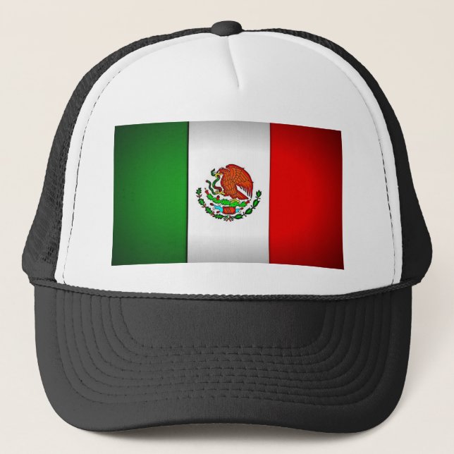 Casquette Drapeau du Mexique stylisé (Devant)