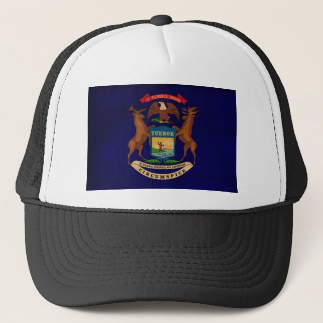 Casquette Drapeau du Michigan (Devant)