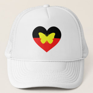 Casquette Drapeau du papillon aborigène