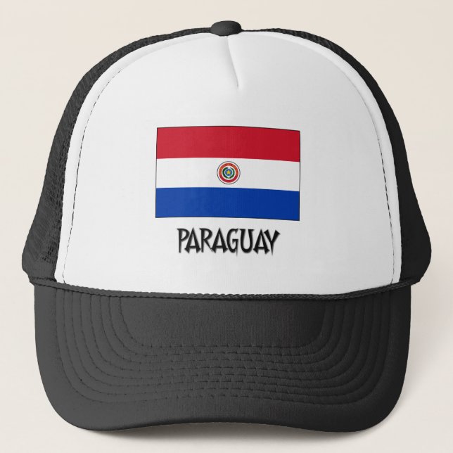 Casquette Drapeau du Paraguay (Devant)