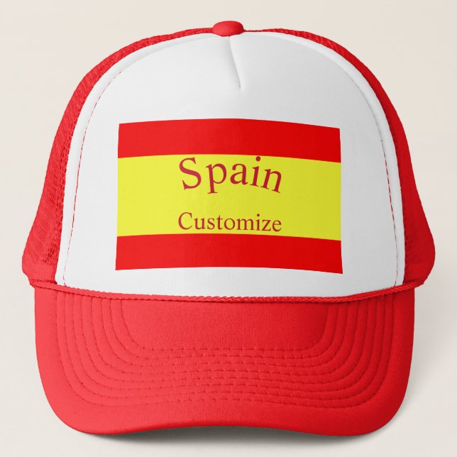 Casquette Drapeau du pays Espagne Thunder_Cove (Devant)