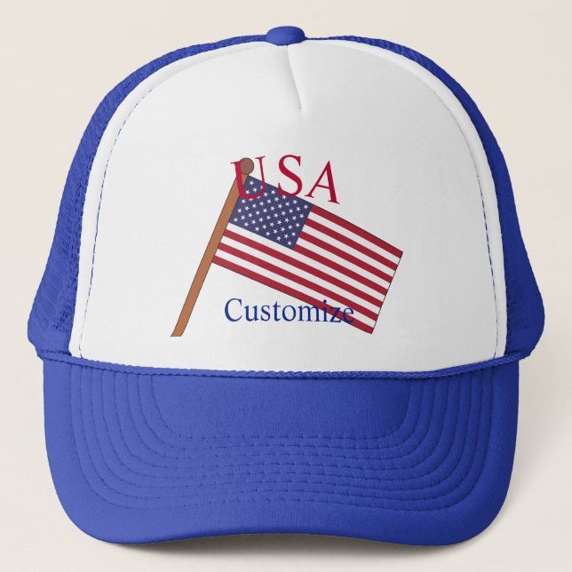 Casquette Drapeau du pays USA Thunder_Cove (Devant)