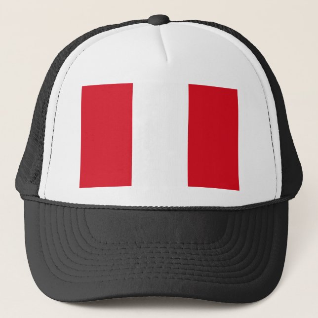 Casquette Drapeau du Pérou (Devant)