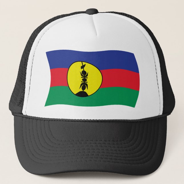 Casquette Drapeau du peuple Kanak (Devant)